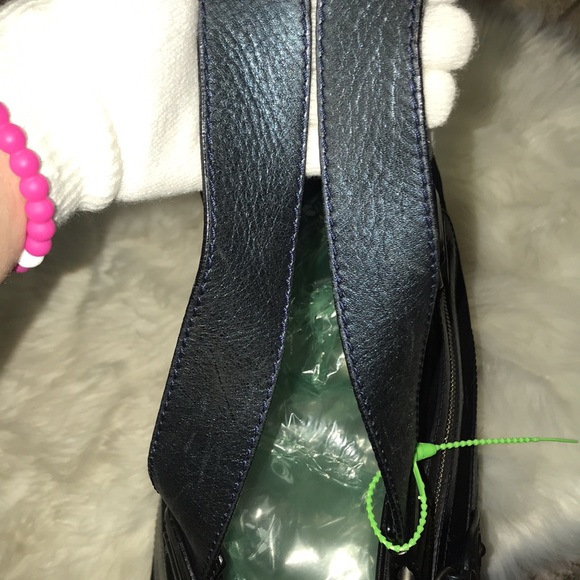 CHLOE AUTHENTIC METALLIC & CANVAS TOTE BAG - Picture 7 of 12